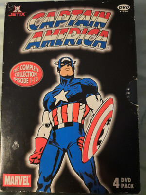CAPTAIN AMERICA 4 DVD PACK