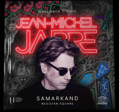 JEAN MICHEL JARRE:Samarkand Uzbekistan 2025 (2cd)