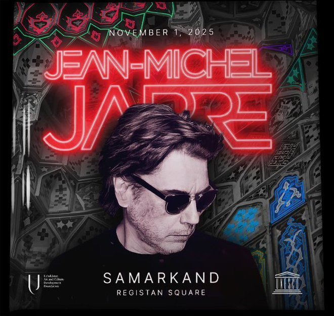 JEAN MICHEL JARRE:Samarkand Uzbekistan 2025 (2cd)
