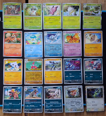 Pokemon kortit 20kpl (#122 Scarlet & Violet base set)