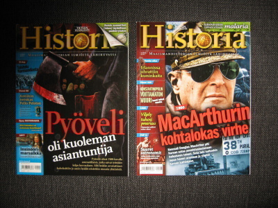 Tieteen kuvalehti HISTORIA lehdet 5/2014 ja 6/2014