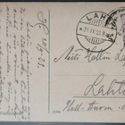 Värikortti VALLINKOSKI, Hki - Lahti 1923 - pikkukuva 2