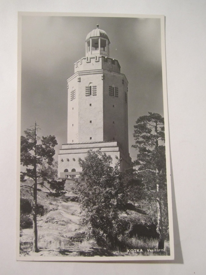 VANHA Postikortti Kotka 1950-l Alkup.Mallikappale