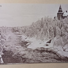 Imatra, Valtionhotelli ja koski, talvikuva, ei p. - pikkukuva 1