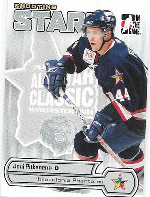 2005 ITG Shooting Stars #AS-09 Joni Pitkänen Philadelphia