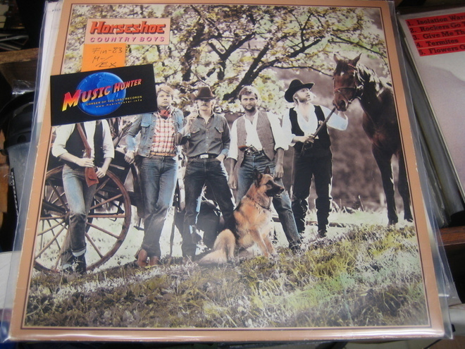 HORSESHOE - COUNTRY BOYS - M-/EX - SUOMI -83 PAINOS - LP