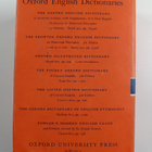 H. W. Fowler : The concise Oxford dictionary - pikkukuva 2