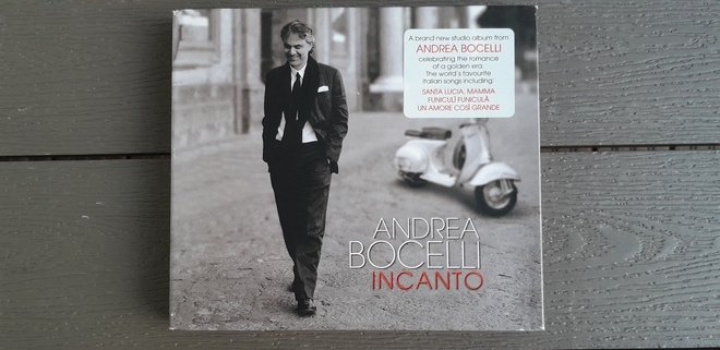 CD: Andrea Bocelli - Incanto CD + DVD (2008)
