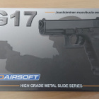 Pro airsoft G17 Jousitoiminen muovikuula-ase / pistooli - pikkukuva 1