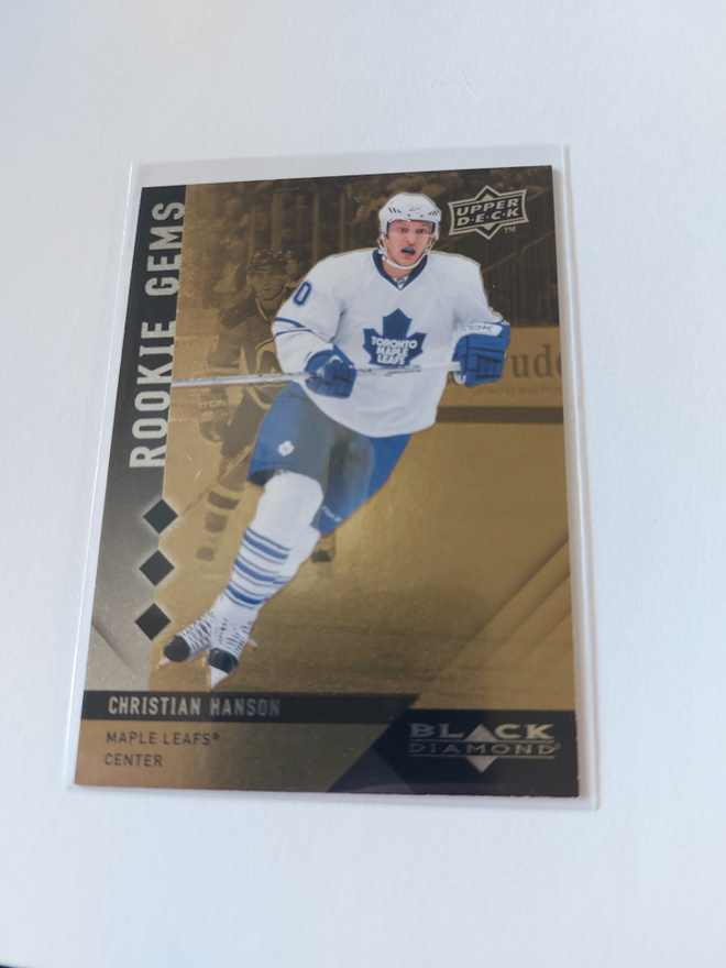 2009-10 Black Diamond Gold #173 Christian Hanson /10