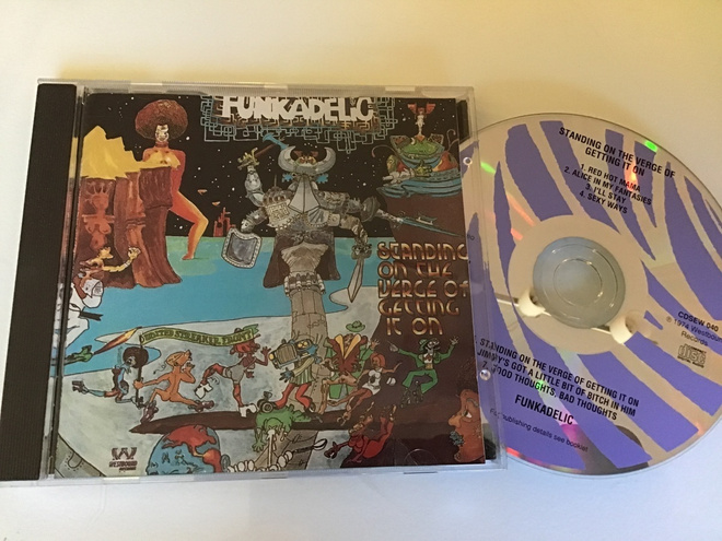 Funkadelic . Standing on the verge of getting it on CD