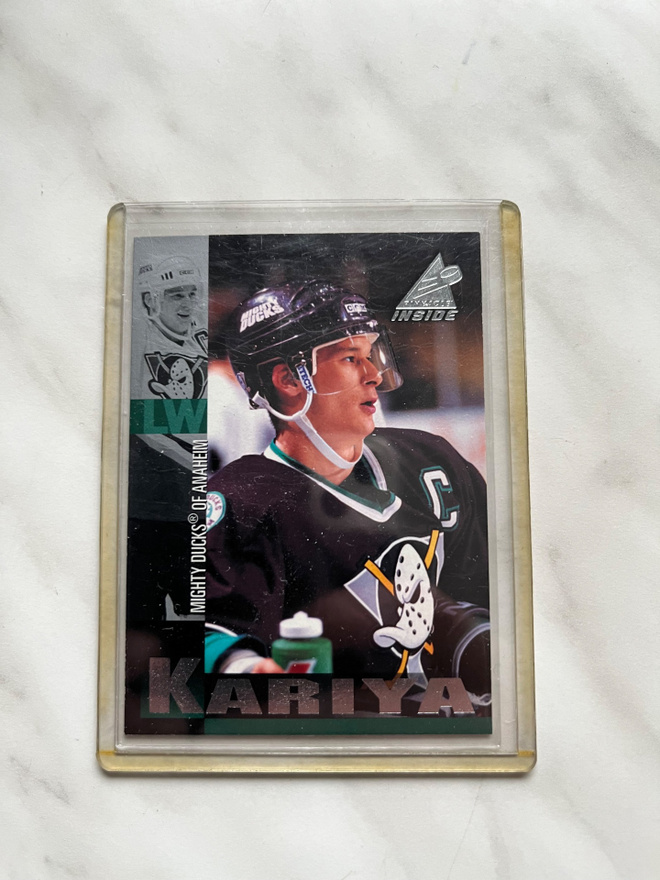 1997-98 Pinnacle Inside Promo Paul Kariya /250 #10