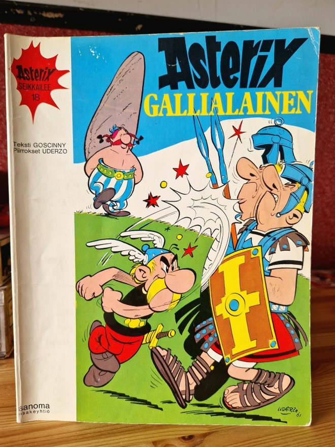 Asterix  Gallialainen 18.  1 Painos
