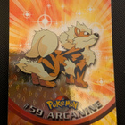 Arcanine raindrop foil Pokemon Topps - pikkukuva 1
