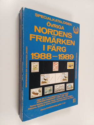 Specialkatalogen 2 : Övriga nordens frimärken i färg 1988...