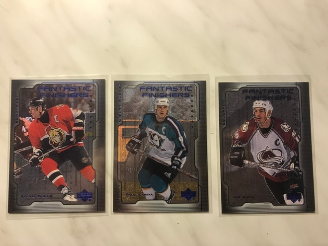 1999-00 Upper Deck Fantastic Finishers kortteja alkaen 1.50e