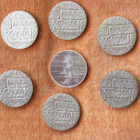 Hopeajuhlarahat 6 x Paasikivi 10mk + 10mk 1971 ilman H:ta - pikkukuva 2