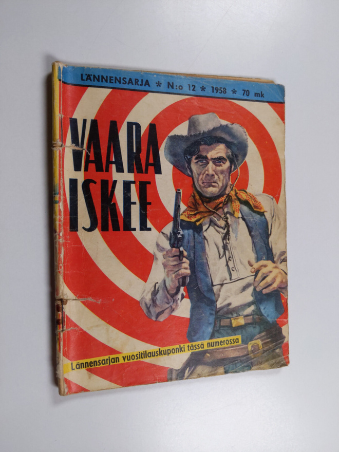 Lännensarja 12/1958 : Vaara iskee