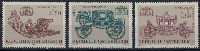 Itävalta Mi 1406-8
