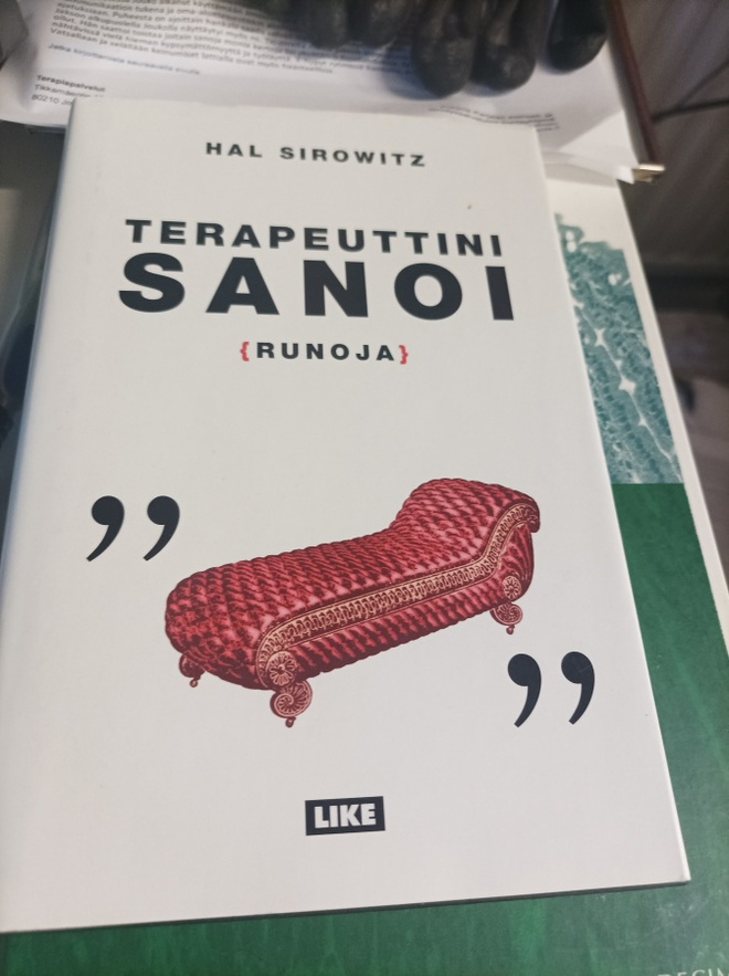 Hal Sirowitz Terapeuttini sanoi (runoja)