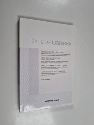 Liikejuridiikka 1/2017