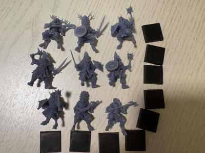 Warhammer, Norba Miniatures, useita eri figuja