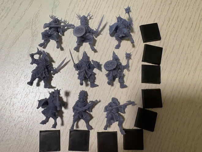 Warhammer, Norba Miniatures, useita eri figuja
