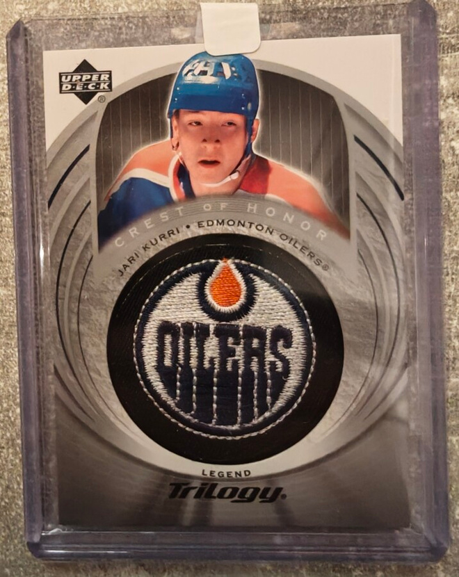 Jari Kurri 2003-04 UD Trilogy Crest Of Honor
