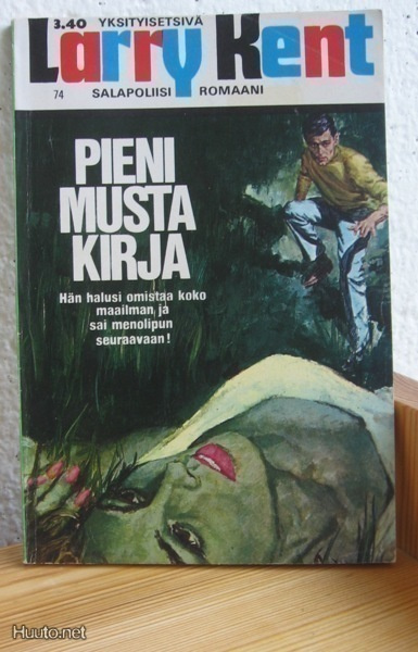 Larry Kent 74:  Pieni musta kirja, 128 s.
