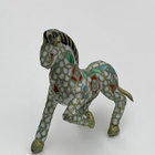 Pieni kiinalainen cloisonne hevonen - pikkukuva 4