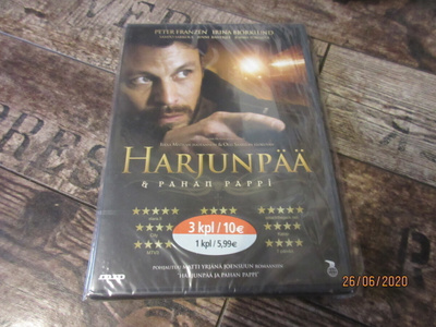 Harjunpää ja pahan pappi dvd. *uusi*  "