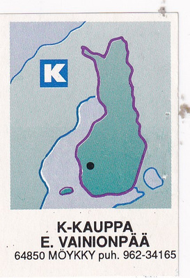 Möykky, K-Kauppa E. Vainionpää, Kesko  Oy  . s54