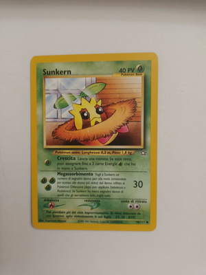 Sunkern #78 Pokemon Neo Genesis card