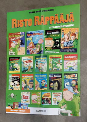 Risto Räppääjä : Hieno juliste
