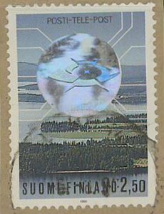 1990 hologrammi 2,50mk loisto