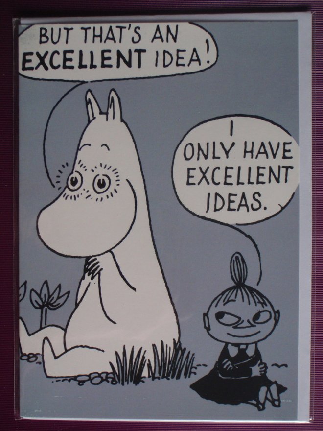Pikku Myy "I have only excellent ideas" tk plus kuori