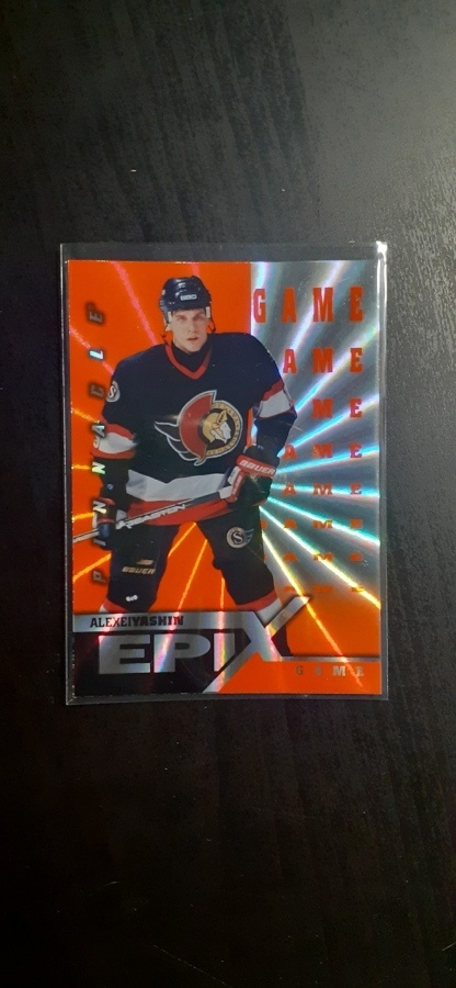 1997-98 Pinnacle - Epix - Orange Game #E4 Alexei Yashin