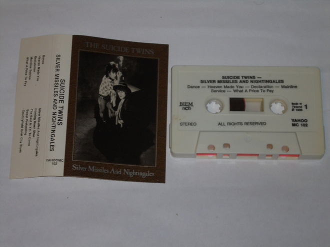 C-kasetti - SUICIDE TWINS - Silver Missiles and - 1986 EX+