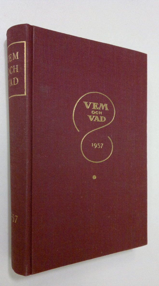 Vem och vad 1957 : biografisk handbok