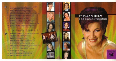 cd, VA: Taivaan helmi + 24 muuta toiveiskelmää (2cd) Valitut