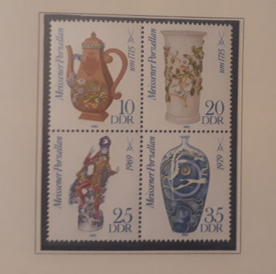 DDR 1982 - Posliinia ++ nelilö