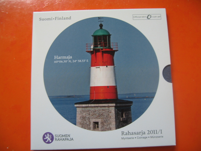 Suomi euro rahasarja 1c-2e BU - 2011 / I Harmaja