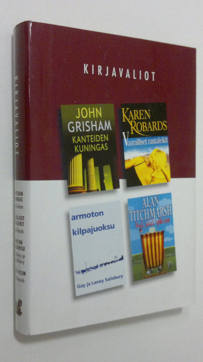 Kirjavaliot : grisham, John : Kanteiden kuningas ; Robard...