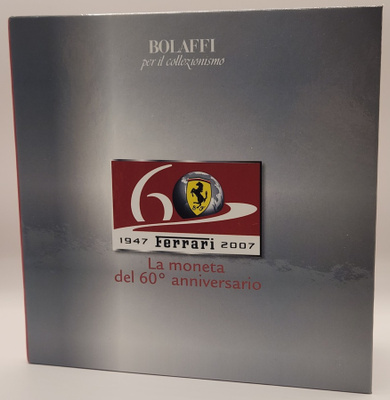 Palau- 1 Dollari  Juhlaraha 2007 -Ferrari 60 vuotta