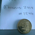 Turkki 5 kurus 2010, km#1240 - pikkukuva 1