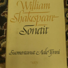 William Shakespeare Sonetit - pikkukuva 1