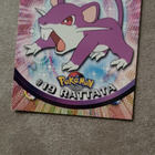 Rattata #19 Pokemon 1999 Topps TV blue logo card - pikkukuva 2