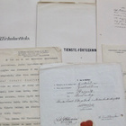 VANHOJA Asiakirjoja Leimamaerkit ym alk. 1858 - pikkukuva 3