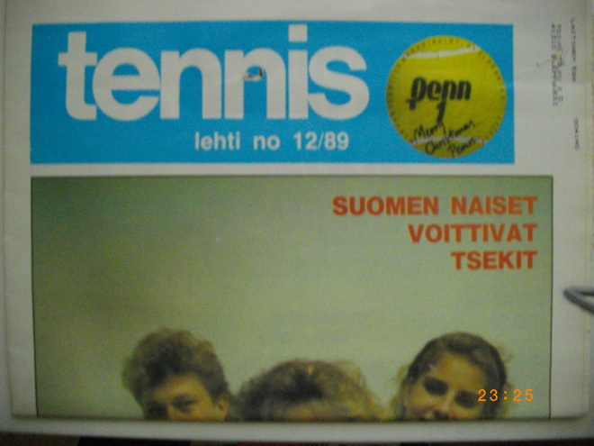 Tennis lehti Nro 12/1989 (31,)