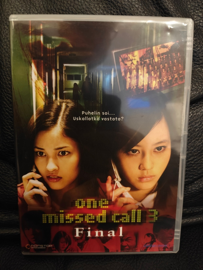 One missed call 3 - Final (2006) DVD Suomijulkaisu